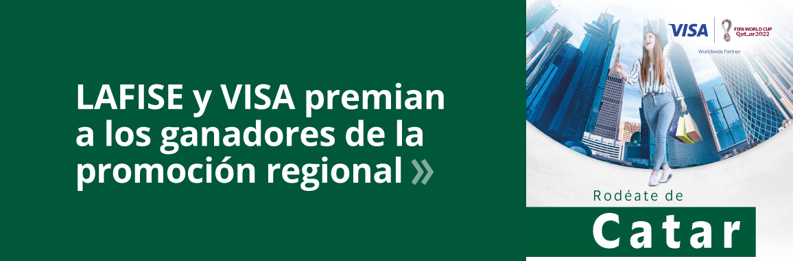 LAFISE y Visa premian a los Ganadores de la promoción regional  “Rodéate de Catar”
