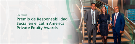 LIM recibe premio de Responsabilidad Social en el Latin America Private...