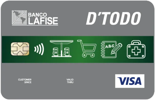 Tarjeta Visa D’Todo LAFISE