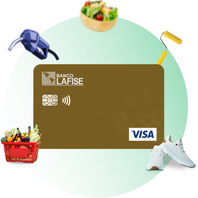 Tarjeta Visa Dorada LAFISE