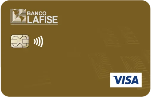 Tarjeta Visa Dorada LAFISE