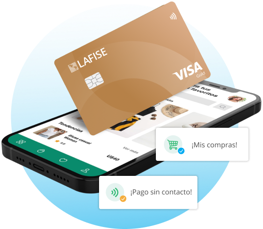 Tarjeta de crédito Visa Gold LAFISE