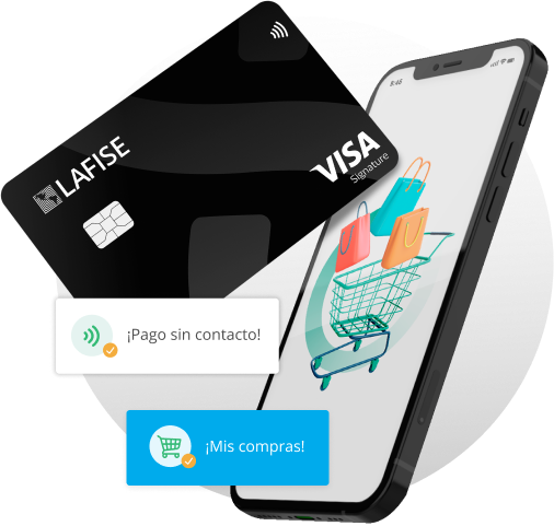 Compras en línea con Tarjeta Signature LAFISE    