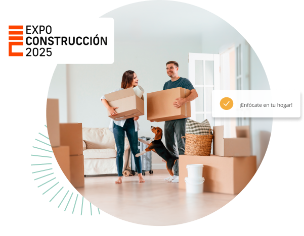 Pareja mudándose a su nueva casa gracias a su préstamo  Pareja mudándose a su nueva casa gracias a su préstamo