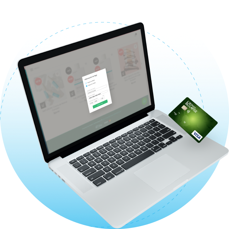 Comprando por ecommerce con tarjeta