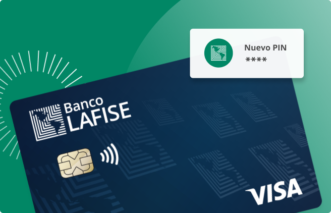 Genera PIN Tarjeta Visa Clásica LAFISE