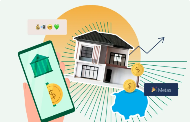Ilustración de diferentes metas financieras