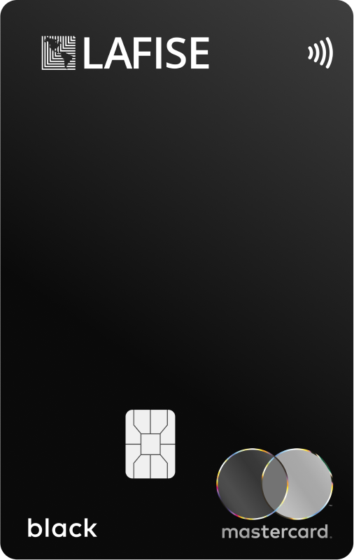 Tarjeta Mastercard Black LAFISE