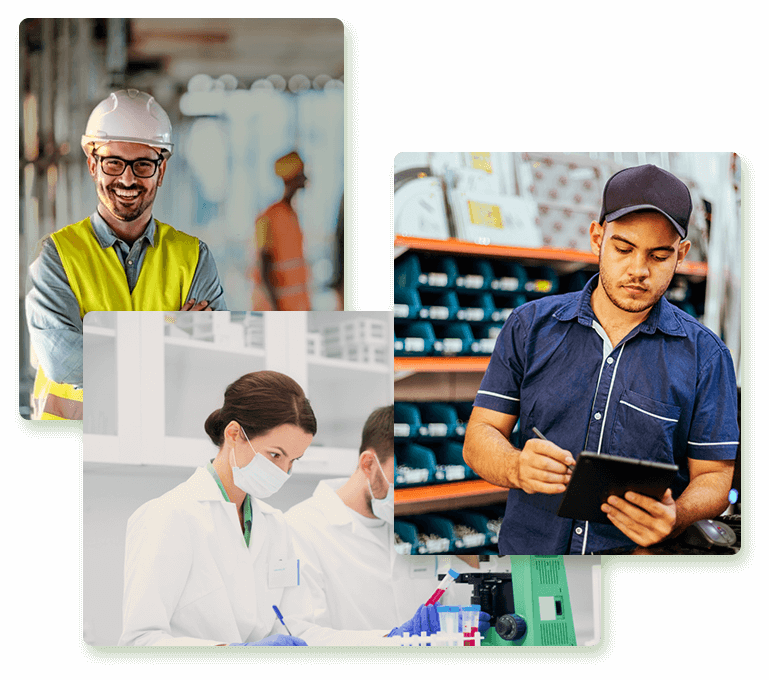 Pymes de diferentes rubros